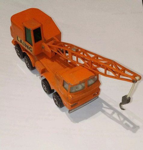 Camion grue matchbox vintage - matchbox,