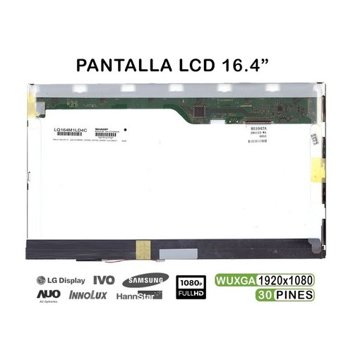 écran lcd pour pc - Écran, 16,4"