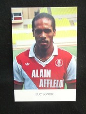 SONOR   AS MONACO saison 1987-1988 Carte postale cp photo football postcard