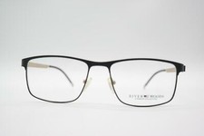 River Woods RW 2029 Noir Ovale Monture De Lunettes Neuves