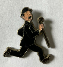 20 - Pin's comic book tintin - dupont - coinderoux corner
