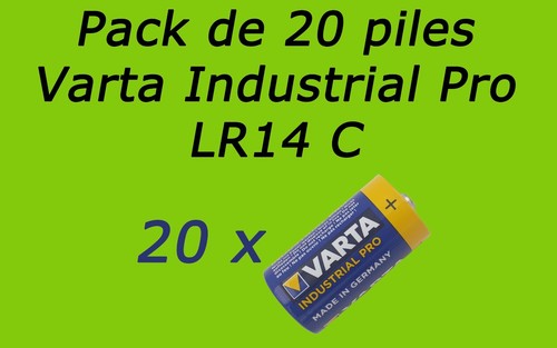 Lot piles varta lr14 - 20,