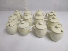LOT DE 12 POTS A MOUTARDE