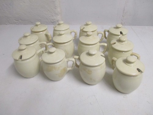Lot pots a moutarde - pots,