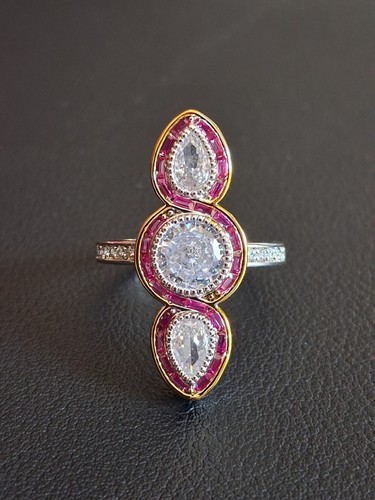 Bague marquise art - art, déco