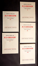 Jean-Christophe Romain Rolland ill. Frans Masereel 5 t. 1925  Numéroté