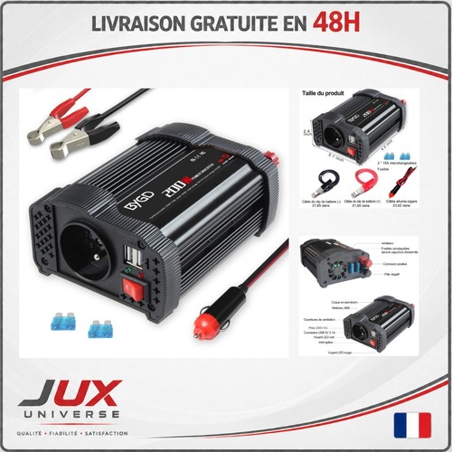Onduleur voiture bygd 12v 220v - bygd,