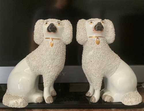 Stafforshire paire chiens - paire, de
