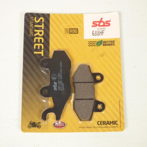 Paire plaquette frein sbs - plaquette,