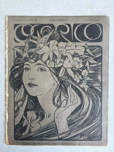 Alphonse mucha lithographie - mucha,