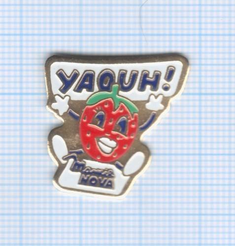 Pin yaourt mamie nova - pin’s,