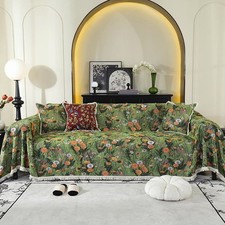 Housse de canapé vintage housse antidérapante pour ambiance cosy entretien fac