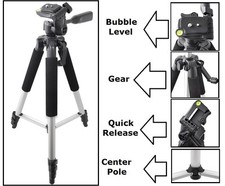Tripod 57" Pro With Case For