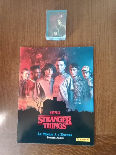 Lot album panini vide - panini, stranger
