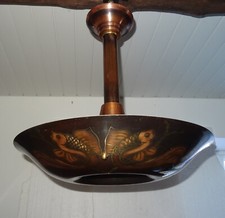 TRES RARE LUSTRE ART DECO EN