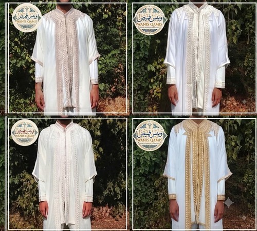 Moroccan thobe jabador men - moroccan,