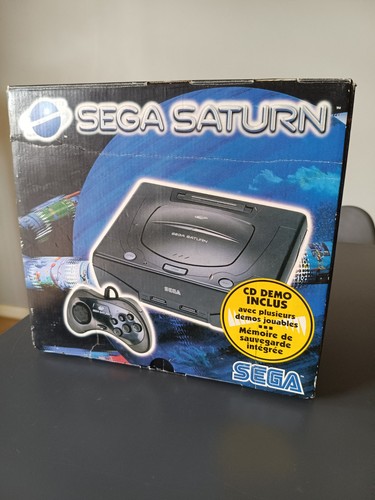 Console sega saturn boite - +,