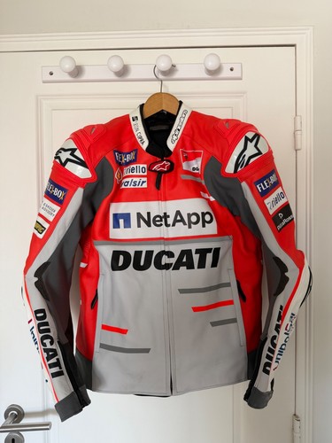 Blouson cuir moto - cuir, ducati