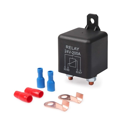 Relais 24v 200a pin - 200a, avec