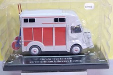 LK162 ELIGOR Hachette 1/43 Citroen type H van horses Heuliez Le Citroen H 1