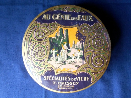 Ancienne boite metal au - ancienne,