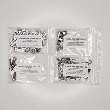 HONDA NSR 250 R 1990-2000 Kit n°2 BTR vis inox cylindres NSR250R
