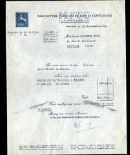 BEAUVAIS (60) FACTORY / CARPETS & BLANKETS "WOOL" in 1959