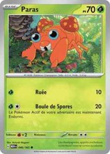 Carte Pokémon Paras 46/165