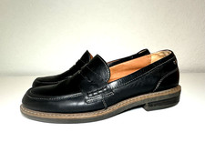 PIKOLINOS Aldaya Black Leather Slip On Loafers Preppy Women's US 6.5-7 EU 37