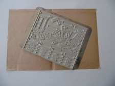 OLD SCHOOL INK STAMP. LE MENUISIER . BUFFER PLATE. VINTAGE . RARE