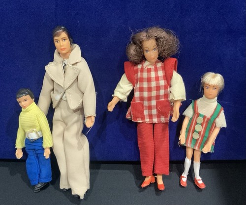 Lundby vintage family dolls - lundby,