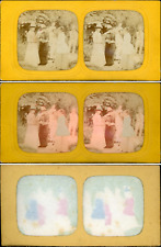 Stereo, scene d&#039;a woman wearing a cage d&#039;birds vintage stereo ca