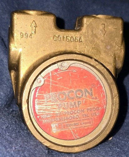 Procon brass rotary vane pump - brass,
