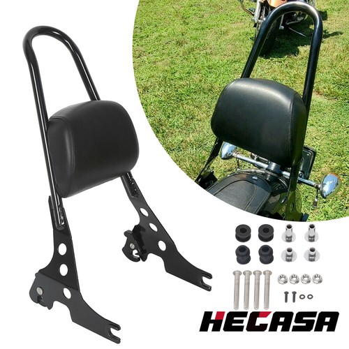 Black detachable sissy bar - detachable,