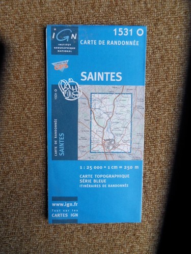 527 carte ign randonnée - 527-,
