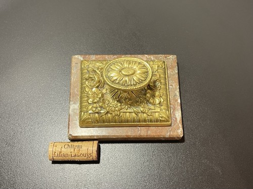 Ancien presse papiers - presse-papiers,, bronze