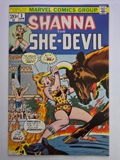 Shanna The She-Devil #3 NM/M 9.8 High Grade Marvel Kazar Tarzan Buscema 1973