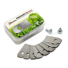 30 Blade Knives with Screws for Husqvarna Automotive Gardena Lawn Robot 