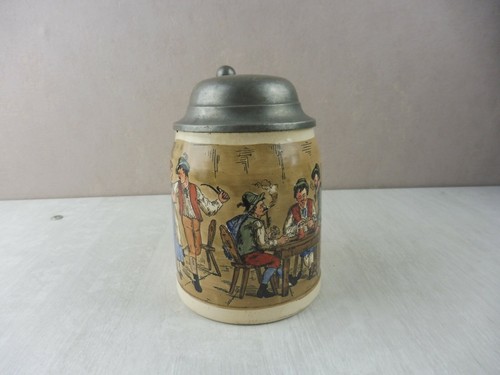 Ancienne chope bière - chope, à