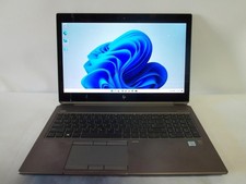 HP ZBook 15 G6 15.6'' Core i7-9850H 2.60GHz 32GB 128GB SSD W11 Laptop (A9630)