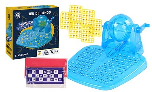 Games jeu loto bingo bleu - jeu,