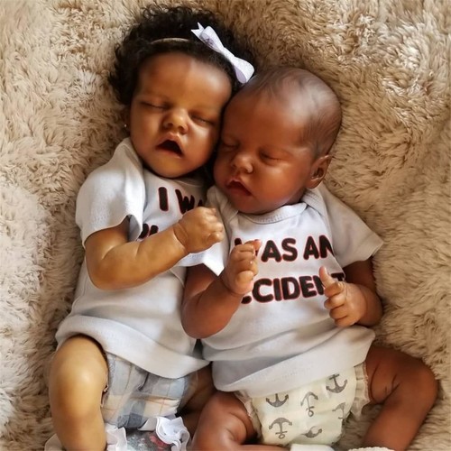 Reborn baby doll twins - 18",