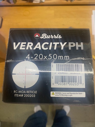 Burris veracity rifle scope - burris,
