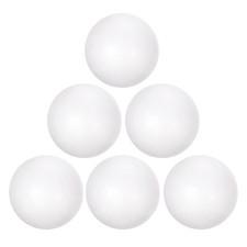 16pcs 4" Blanc Polystyrène