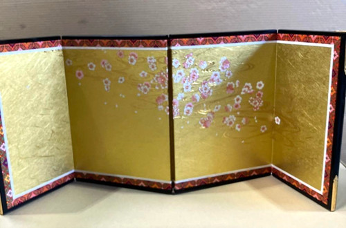 Paravent japonais byobu papier - paravent,