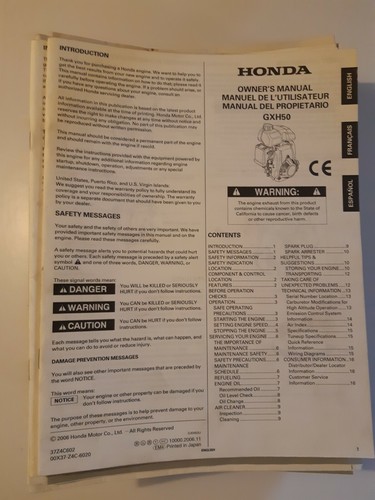 Manuel utilisation moteur - d, de