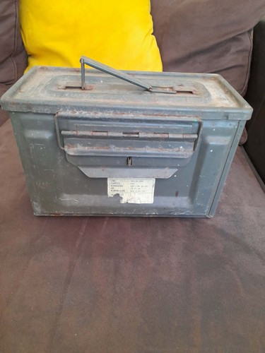 Ancienne caisse munitions - caisse,