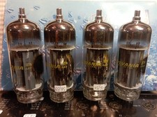 EL519 6KG6A PHILIPS SYLVANIA SELECTED QUARTET VALVES TUBES NOS