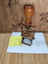 Ancien TAMPON encreur DATEUR