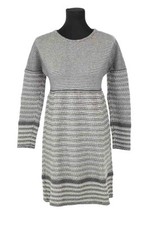 Robe en laine grise Stella